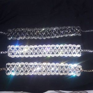 Crystal women's choker